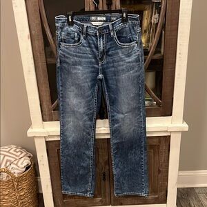 BKE Derek Bootleg cut Men's Blue Jeans